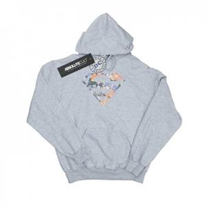 DC Comics jongens Superman bloemenlogo 2 hoodie 12-13 grijs