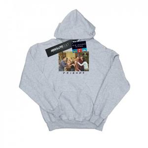 Friends Vrienden jongens groepsfoto appartement hoodie 5-6 Years wit