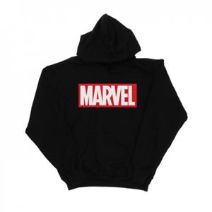 Marvel Comics jongens klassieke logo hoodie 9-11 Years wit