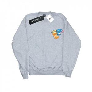 Disney Lilo en Stitch Drink-sweatshirt voor meisjes 12-13 zwart