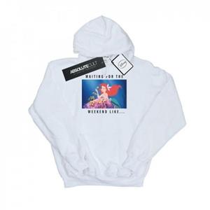 Disney Princess Girls Ariel wacht op het weekend Hoodie 7-8 Years zwart