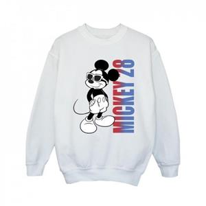 Disney meisjes Mickey Mouse gradiëntsweater 9-11 Years wit