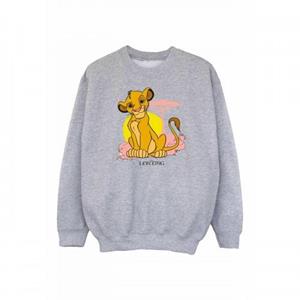 Disney Girls The Lion King Simba pastelkleurig sweatshirt 9-11 Years wit