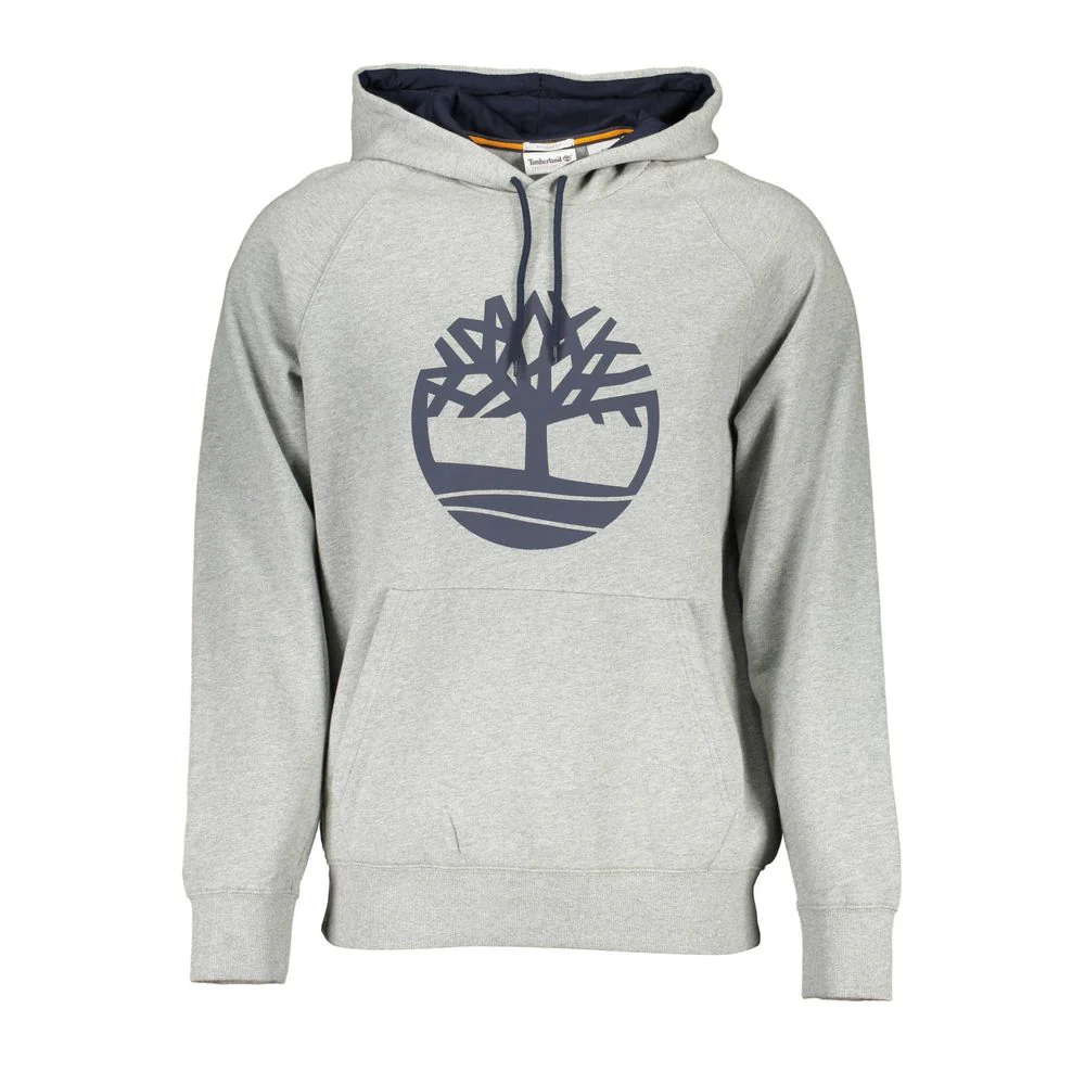 Heren Timberland Kennebec River Logo Hoody in Grijs Heather