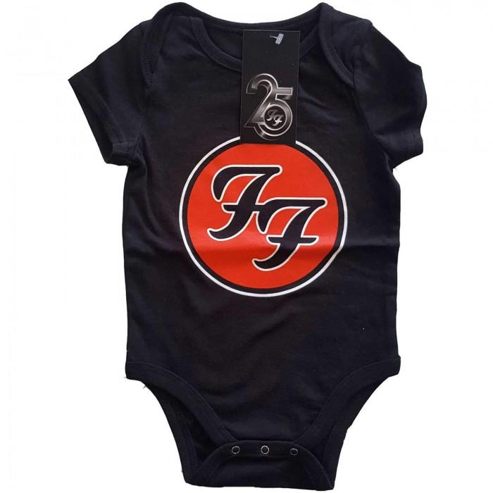 Foo Fighters Kinder/Kinderlogo Babygrow 0-3 Months zwart