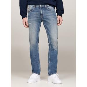 TOMMY JEANS Slim fit jeans Scanton Slim Denim Destroyed-effect, verschillende wassingen