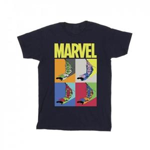 Marvel jongens Spider-Man popart T-shirt 5-6 Years wit