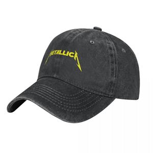 91440605MAC3NXC54W Metallicas Caps Heavy Metal Band Trucker Hats Stuff Vintage Distressed Washed Snapback Hat Voor Unisex Vrouwen Verstelbaar One Size