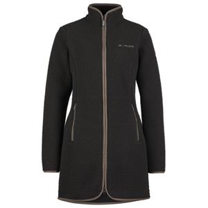 Vaude - Women's Punaka Fleece Coat - Lange jas, zwart