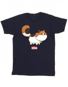 Disney meisjes Big Hero 6 Baymax Kitten Pose katoenen T-shirt 3-4 Years wit