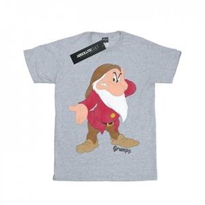 Disney meisjes Sneeuwwitje en de zeven dwergen klassiek chagrijnig katoenen T-shirt 9-11 Years wit
