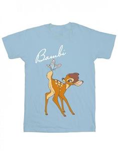 Disney meisjes Bambi vlinderstaart katoenen T-shirt 12-13 babyblauwe kleur