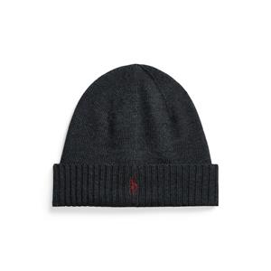 Polo ralph lauren Muts in merinoswol, geborduurd logo