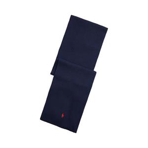 Polo ralph lauren Sjaal in merinoswol met geborduurd logo