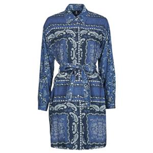 Korte Jurk Liu Jo ABITO CAMICIA DEN.BLUE PRINTS WASH