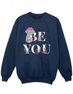 Disney meisjes Dumbo Be You Sweatshirt 3-4 Years wit