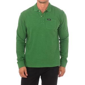 Napapijri E-MAEN NP0A4G9Q Heren Poloshirt met Lange Mouwen S groen
