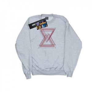 Marvel Girls Avengers Infinity War Black Widow Lines-sweatshirt 9-11 Years wit