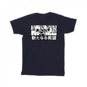 Star Wars jongens R2D2 Japans T-shirt 5-6 Years wit