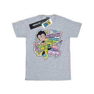 DC Comics Boys Teen Titans Go Knock Knock T-shirt 9-11 Years wit