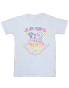 Harry Potter meisjes Crest pastel katoenen T-shirt 12-13 wit