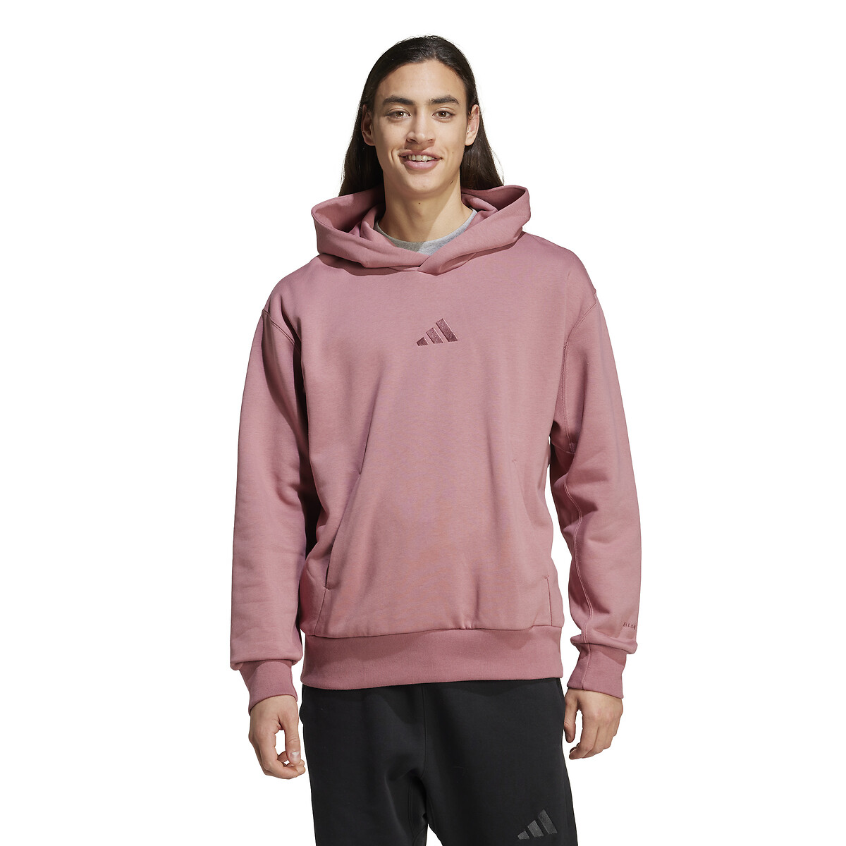 ADIDAS SPORTSWEAR Hoodie met klein ton sur ton logo