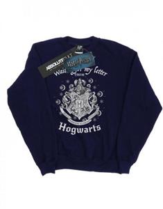 Harry Potter Mens Hogwarts Waiting For My Letter Sweatshirt L wit