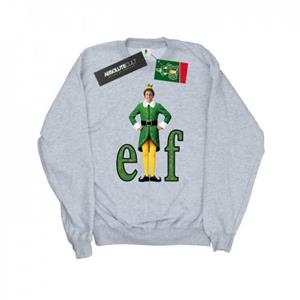 Elf Heren Buddy Logo Sweatshirt XL wit