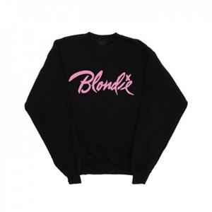 Blondie heren klassiek logo-sweatshirt M wit
