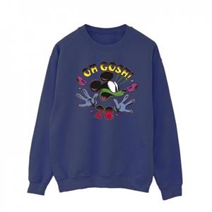 Disney Heren Mickey Mouse Oh Gosh Pop Art Sweatshirt L wit