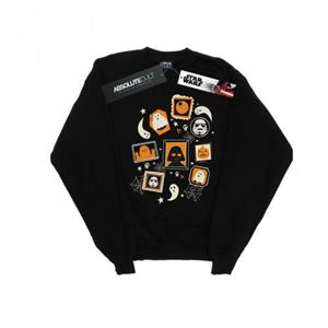 Star Wars Mens Day Of The Dead Memorial Wall Sweatshirt M wit