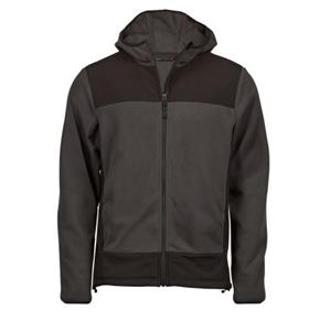 Tee Jays heren bergfleece jack met capuchon 3XL