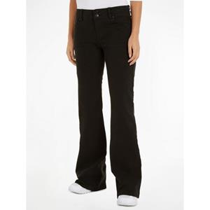 TOMMY JEANS Geweven broek TJW GMD LW FLARE in 5-pocketsstijl