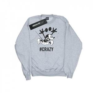 Disney heren Mickey Mouse #Crazy sweatshirt XL wit