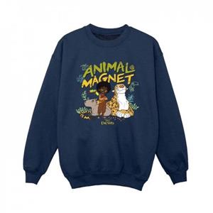 Disney Encanto sweatshirt met dierenmagneet voor jongens 5-6 Years wit