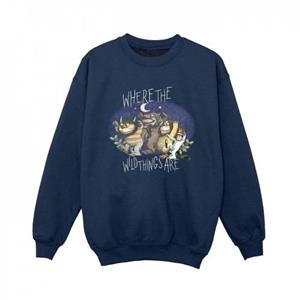 Where The Wild Things Are Waar de wilde dingen zijn jongens trui 12-13 zwart