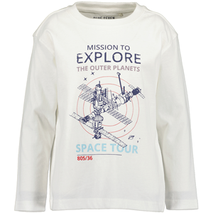 blueseven-collectie Blue Seven-collectie Longsleeve Gallactic (off-white)