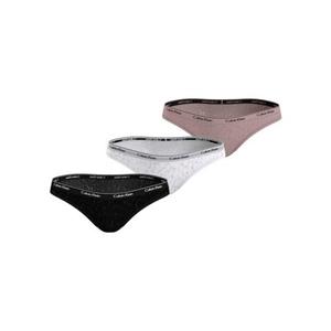 Calvin Klein 3-pack kanten Slips dames - Low rise - Mini slip dames - Microfiber bikini slip - kanten Onderbroek
