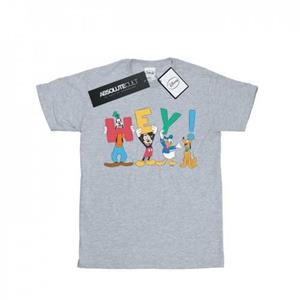 Disney jongens Mickey Mouse vrienden Hey T-shirt 9-11 Years wit