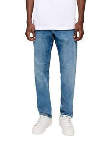 s.Oliver Tapered jeans met merkbadge