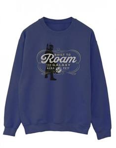 Star Wars Mens The Book Of Boba Fett Built To Roam Sweatshirt L wit