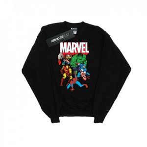 Marvel Hero Group-sweatshirt voor heren XL wit