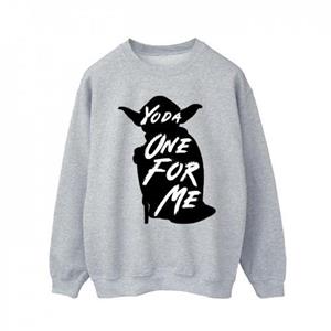 Star Wars Mens Yoda One For Me Sweatshirt XXL wit