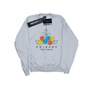 Friends Vrienden meisjes fontein en paraplu's Sweatshirt 9-11 Years wit