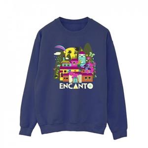 Disney heren Encanto veel huizen sweatshirt S wit