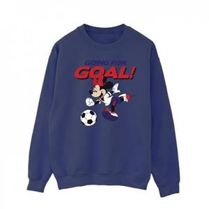 Disney Heren Minnie Mouse gaan voor doel Sweatshirt L wit