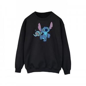 Disney Heren Lilo en Stitch gehypnotiseerd sweatshirt L wit