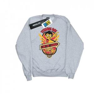 DC Comics Boys Teen Titans Go I Am The Leader Sweatshirt 9-11 Years wit
