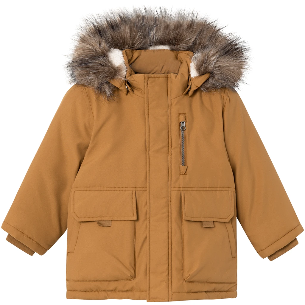 nameit-collectie Name It-collectie Winterjas parka Master (rubber)