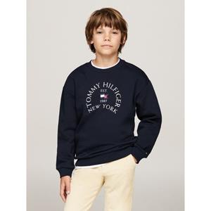 Tommy Hilfiger Sweatshirt NAUTICAL ARCH PRINT FLEECE CN Baby tot 2 jaar, met Tommy Hilfiger-print